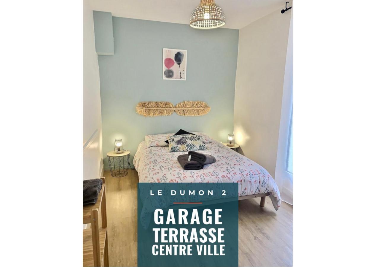 Le Dumon 2 - T2 Avec Garage - Terrasse - Wifi - Gare A 200M Lägenhet Agen Exteriör bild